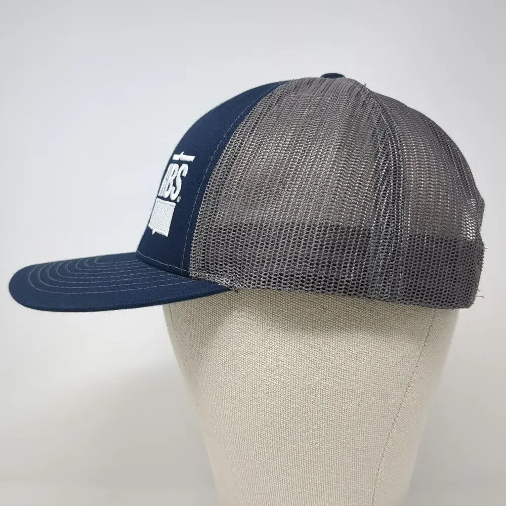 Richardson Trucker Hat Blue Gray One Size ABS Logo Mesh Snapback 112 Hat